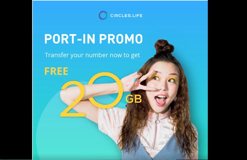 CIRCLE LIFE PROMO PORT YOUR NUMBER OVER AND GET 20GB FREE FOR THE REST OF THE MONTH! CIRCLE LIFE PROMO PORT YOUR NUMBER OVER AND GET 20GB FREE FOR THE REST OF THE MONTH!