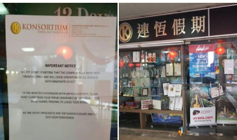 BUS SERVICE OPERATOR AT GOLDEN MILE CEASED BUSINESS WITH IMMEDIATE EFFECT!
