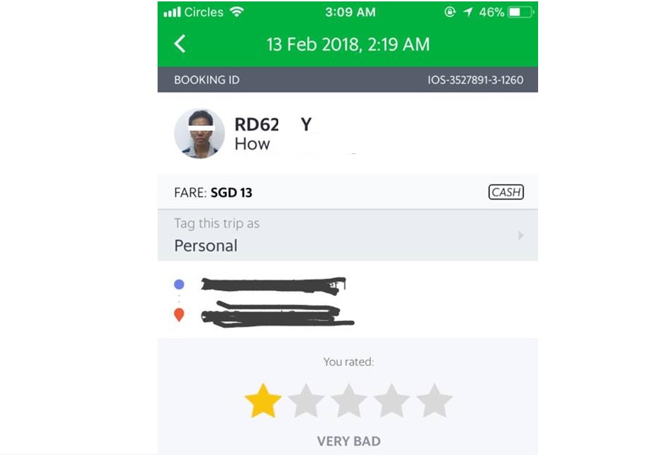 NETIZEN CLAIMS SHE FOUND COCKROACH IN PHV CAR, DRIVER TOLD HER NOT TO WORRY COCKROACH CAN BE EATEN!