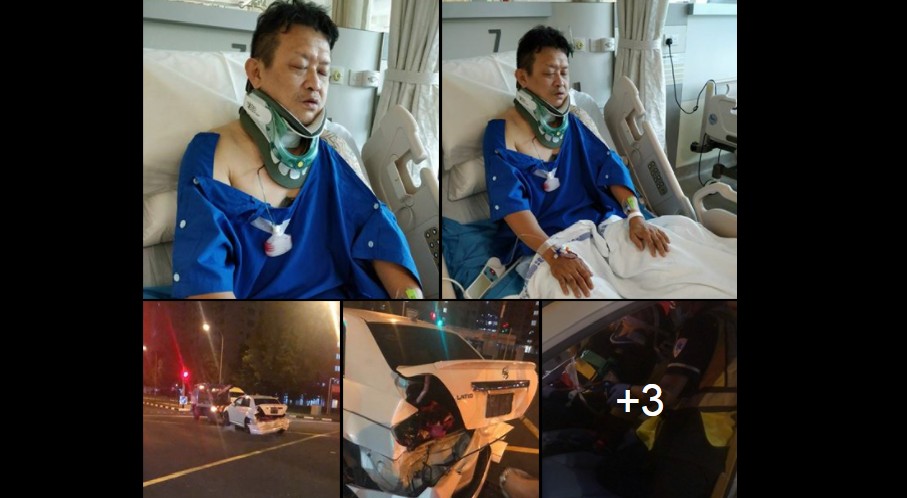 HIT AND RUN AT PASIR RIS DRIVE 1 WITH BMW! PLEASE HELP TO SHARE!