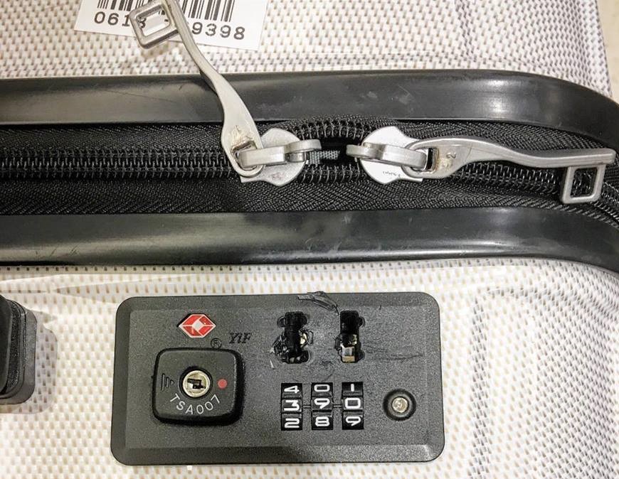 PASSENGER ARRVING FROM BALI CLAIMS HIS LUGGAGE WAS TAMPERED WITH!