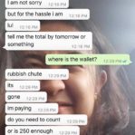 ITE STUDENTS WALLET THROWN AWAY. CULPRITS FATHER SAID "YOU WANT YOUR MONEY TALK TO LAWYER" 2