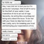 ITE STUDENTS WALLET THROWN AWAY. CULPRITS FATHER SAID "YOU WANT YOUR MONEY TALK TO LAWYER" 5
