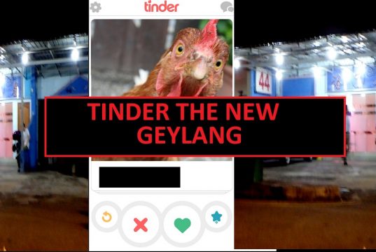 what does tinder chicken mean