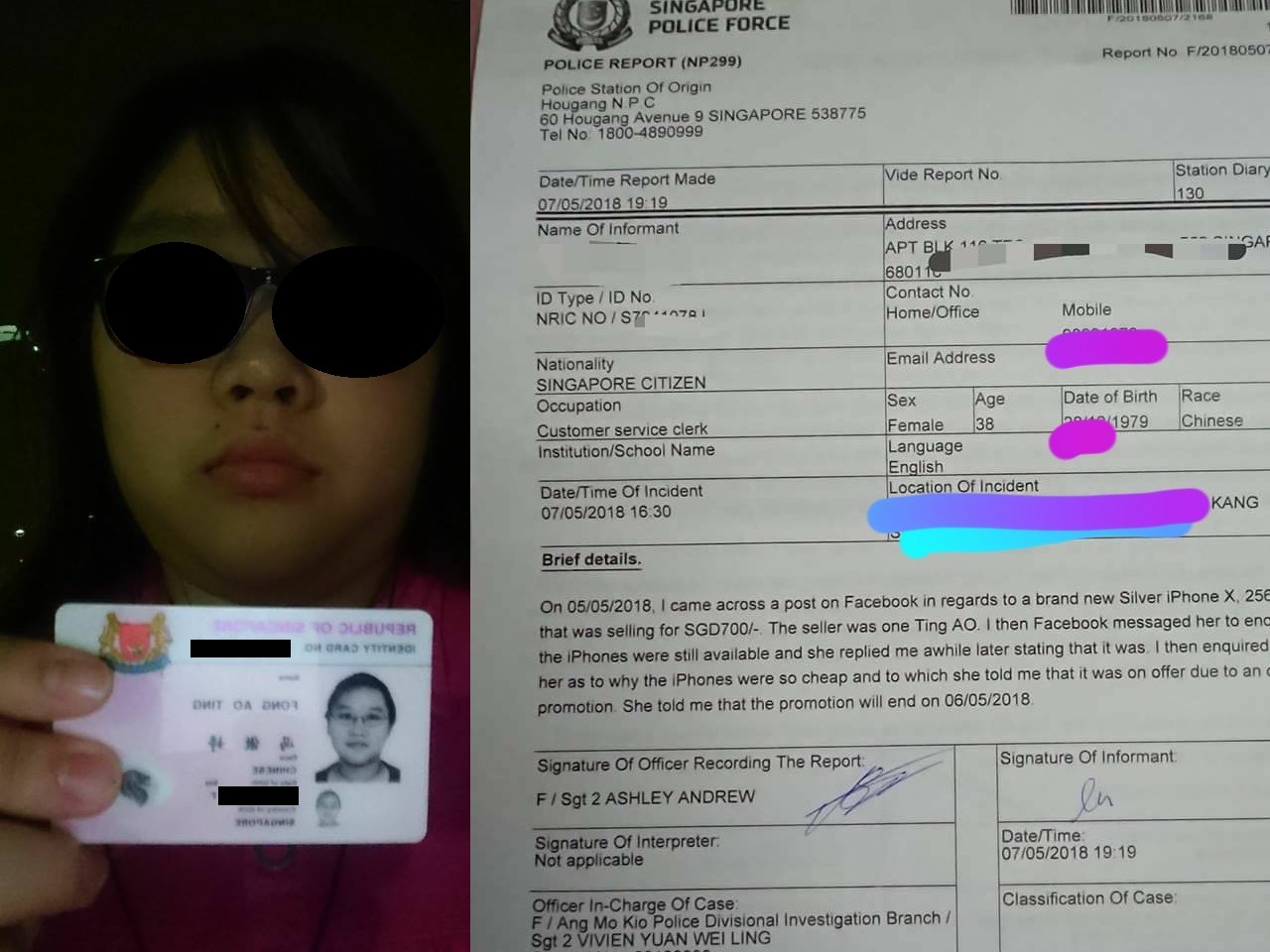BEWARE! IPHONE SCAMMER, AFTER TRANSFER MONEY GOES MIA!