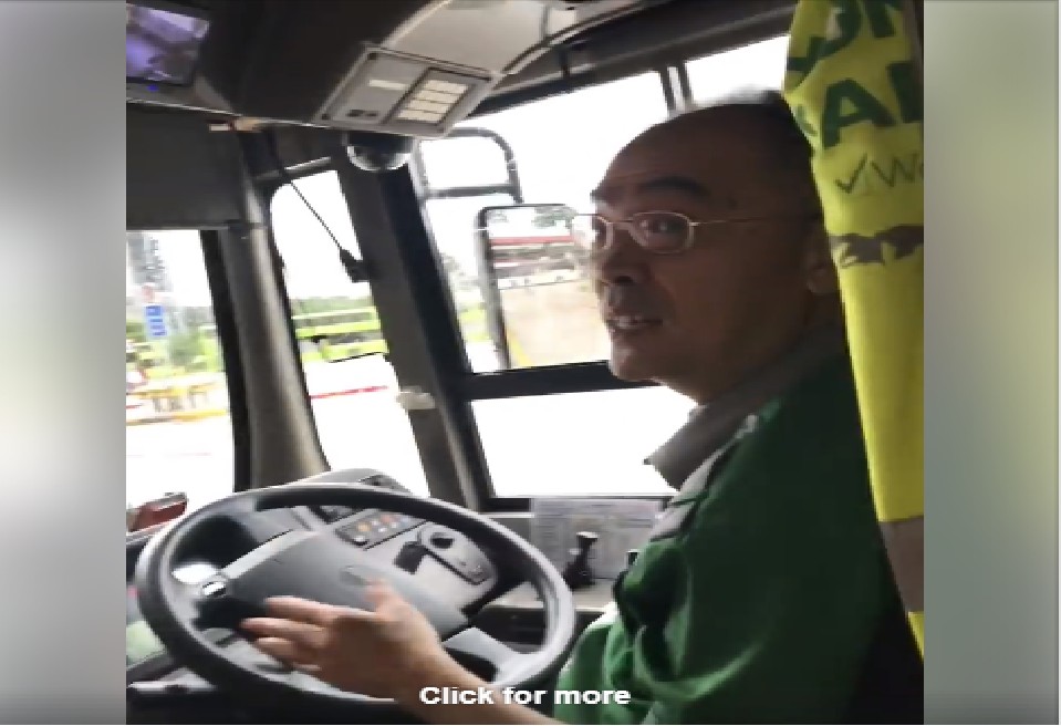 RUDE BUS DRIVER “GO AHEAD AND COMPLAIN!!!”
