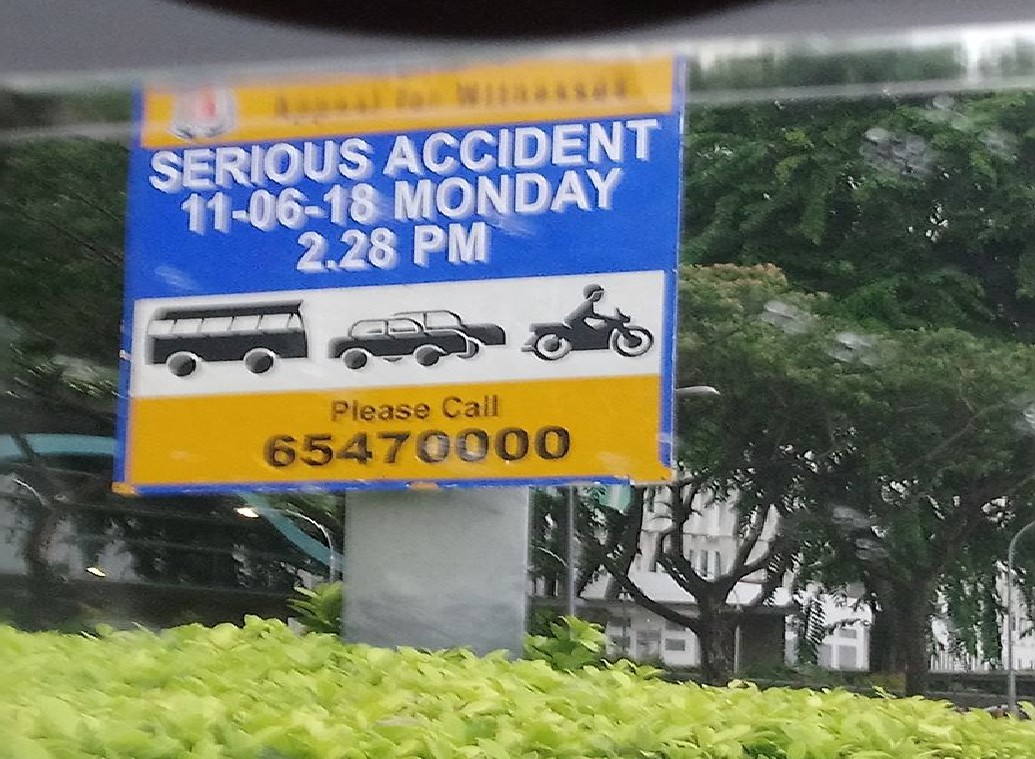 SERIOUS MOTORCYCLE ACCIDENT AT MACPHERSON. SEEKING WITNESS