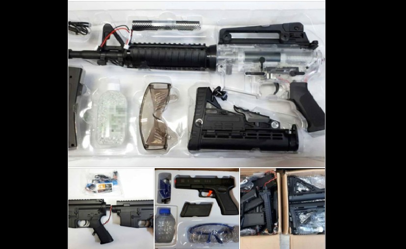 ICA UNCOVER 20 AIRGUN AT CHANGI AIR FREIGHT CENTRE