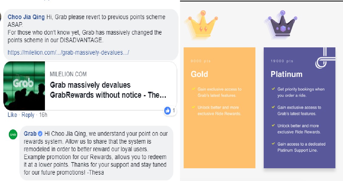 GRAB UNDER ‘FIRE’ AFTER REWARDS POINTS SYSTEM LOWERED SECRETLY