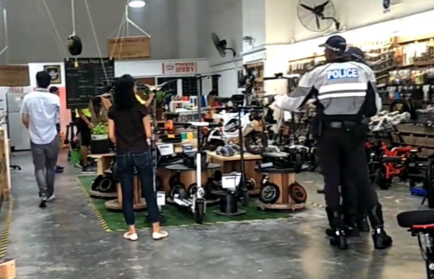 LTA CONDUCTING RAIDS TO STOP ILLEGAL MODIFIED E-BIKES/SCOOTER