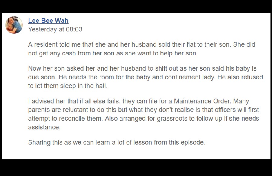 AFTER SELLING THE HOUSE. SON KICKS PARENTS OUT