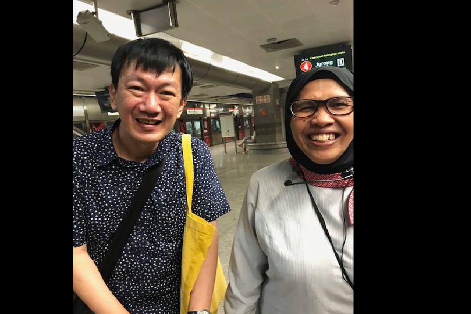 HELPFUL SMRT STAFF GETS THANK YOU FROM COMMUTER