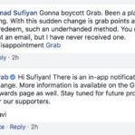 GRAB UNDER 'FIRE' AFTER REWARDS POINTS SYSTEM LOWERED SECRETLY 4