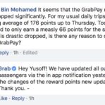 GRAB UNDER 'FIRE' AFTER REWARDS POINTS SYSTEM LOWERED SECRETLY 2