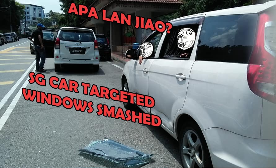 GOING JB ? DONT LEAVE BAGS IN CAR LA. TARGET LEH