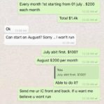WANT MONEY BEGGED LIKE DOG. WANT TAKE BACK GO MIA 2