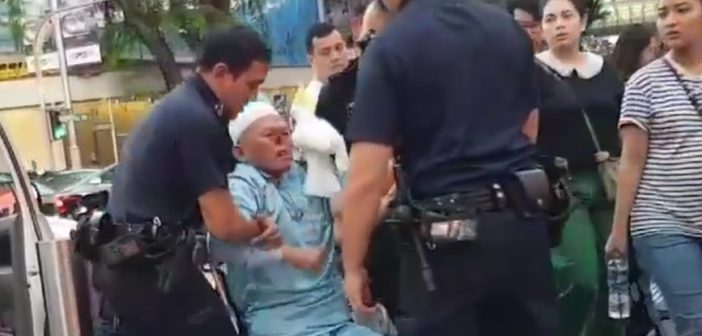 PARROT MAN ARRESTED FOR BEGGING AT ORCHARD ROAD