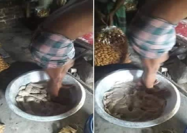 JOHOR BAHRU ROTI PRATA MADE WITH LEGS IN TOILET