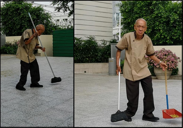 70 Y.O UNCLE SAYS NO CHOICE MUST WORK!