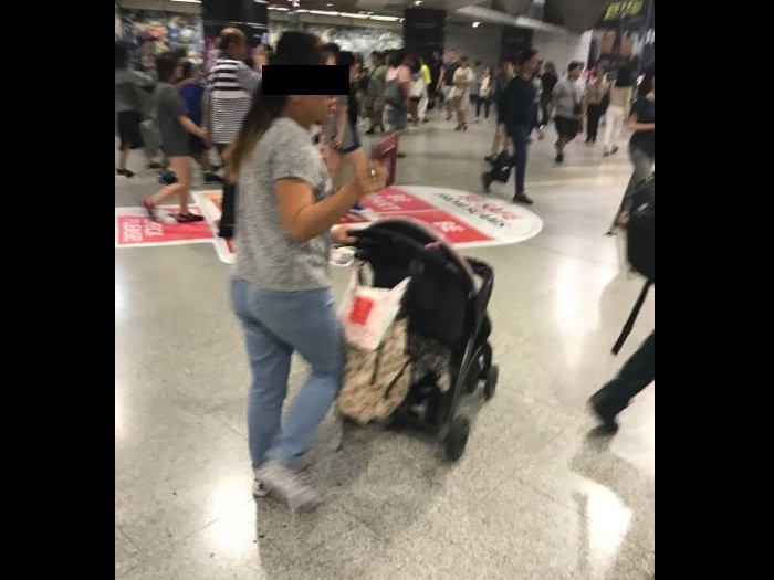 WOMAN PUSHED PRAM AND HIT PEOPLE THINK ITS A ‘LORRY’