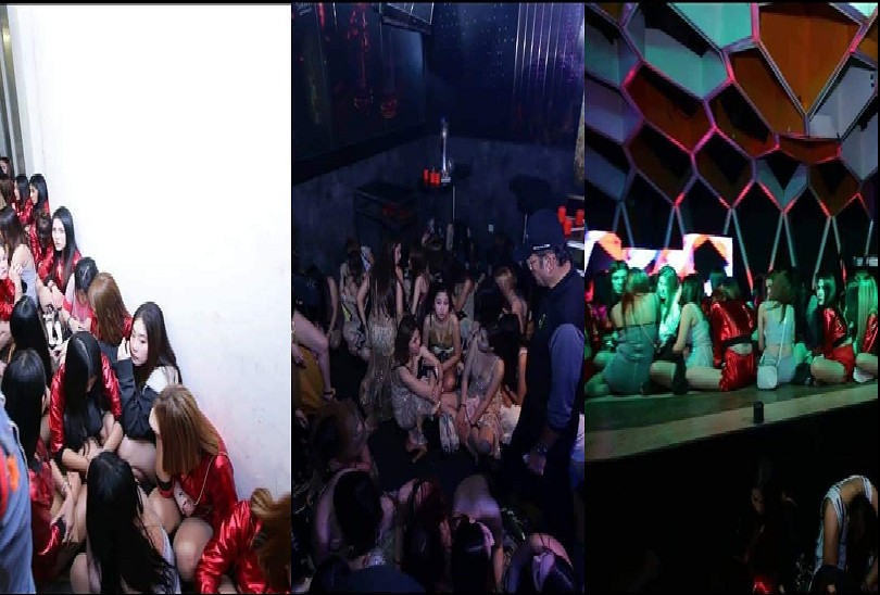 (NON SG) 205 THAI GIRLS ARRESTED AFTER POLICE RAID