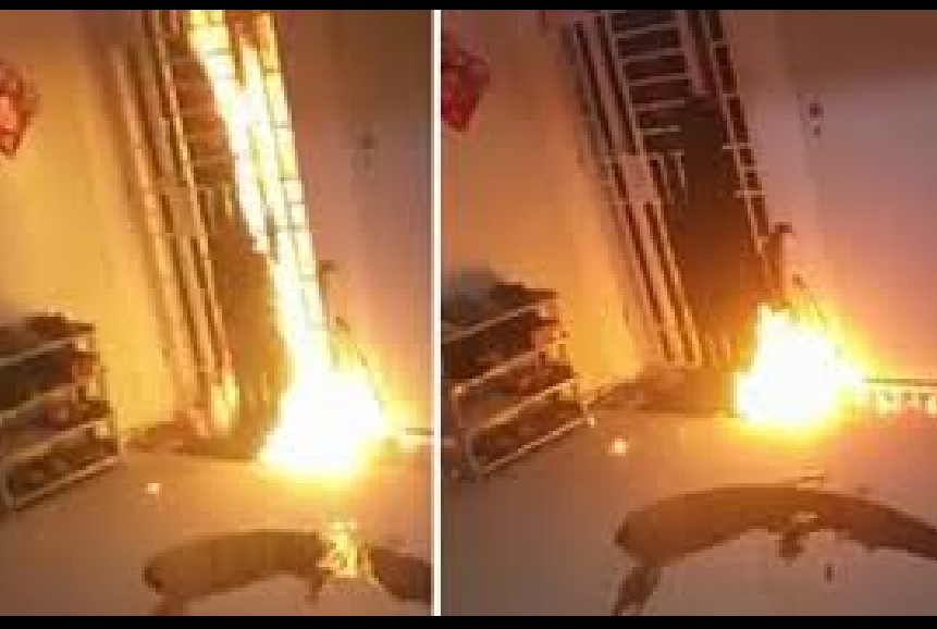 20 Y.O LOANSHARK RUNNER ARRESTED. SETTING FIRE AT HDB UNITS.