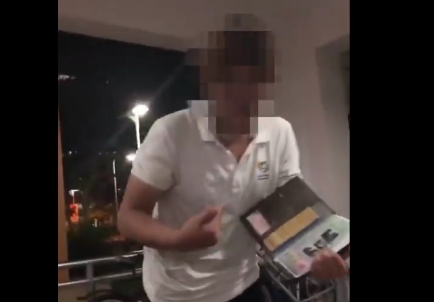 CRISIS CENTRE VOLUNTEER MAKING FUN OF DISABLED PEOPLE