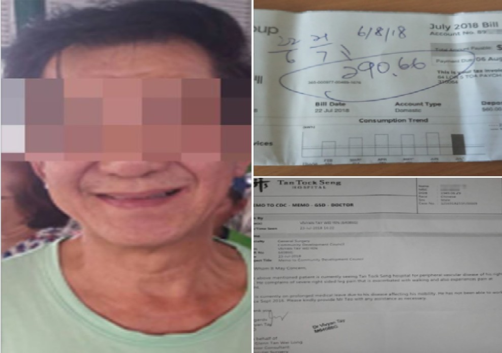 SEEKING HELP. 70 Y.O COLLECT CARDBOARD TO PAY FOR HOSPITAL BILLS