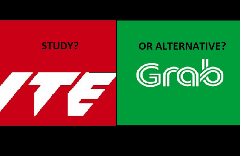 ITE STUDENTS SAY STUDY ITE NO USE. DRIVE GRAB EARN MORE
