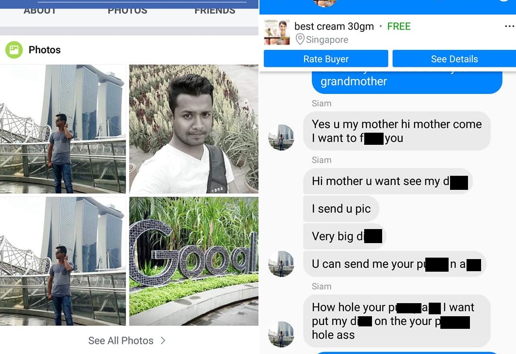 PERVERT ON FACEBOOK! BEWARE OF THIS GUY