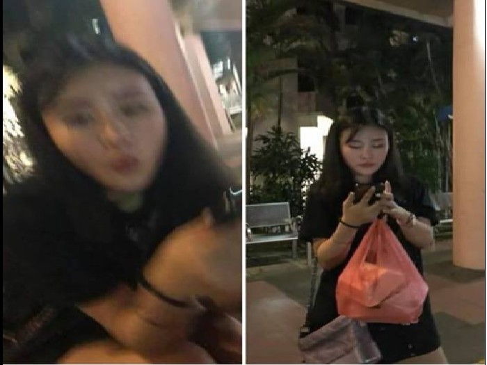 WHAMPOA GIRL MAKE CAR DIRTY REFUSE TO PAY CAB FARE