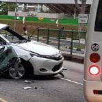MAJOR ACCIDENT AT SIMEI ROAD. WHOLE STRETCH JAM 5