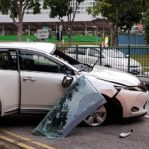 MAJOR ACCIDENT AT SIMEI ROAD. WHOLE STRETCH JAM 9