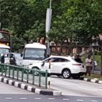 MAJOR ACCIDENT AT SIMEI ROAD. WHOLE STRETCH JAM 10