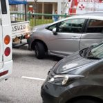 MAJOR ACCIDENT AT SIMEI ROAD. WHOLE STRETCH JAM 11