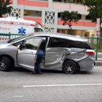 MAJOR ACCIDENT AT SIMEI ROAD. WHOLE STRETCH JAM 12