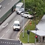 MAJOR ACCIDENT AT SIMEI ROAD. WHOLE STRETCH JAM 15