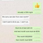 WANT MONEY BEGGED LIKE DOG. WANT TAKE BACK GO MIA 4