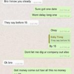 WANT MONEY BEGGED LIKE DOG. WANT TAKE BACK GO MIA 7