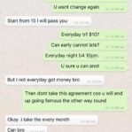 WANT MONEY BEGGED LIKE DOG. WANT TAKE BACK GO MIA 8