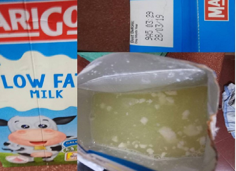 MARIGOLD MILK FROM YISHUN NTUC…. EWWW