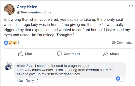STUDENTS PRETEND TO SLEEP SO PREGNANT LADY CANT SIT DOWN
