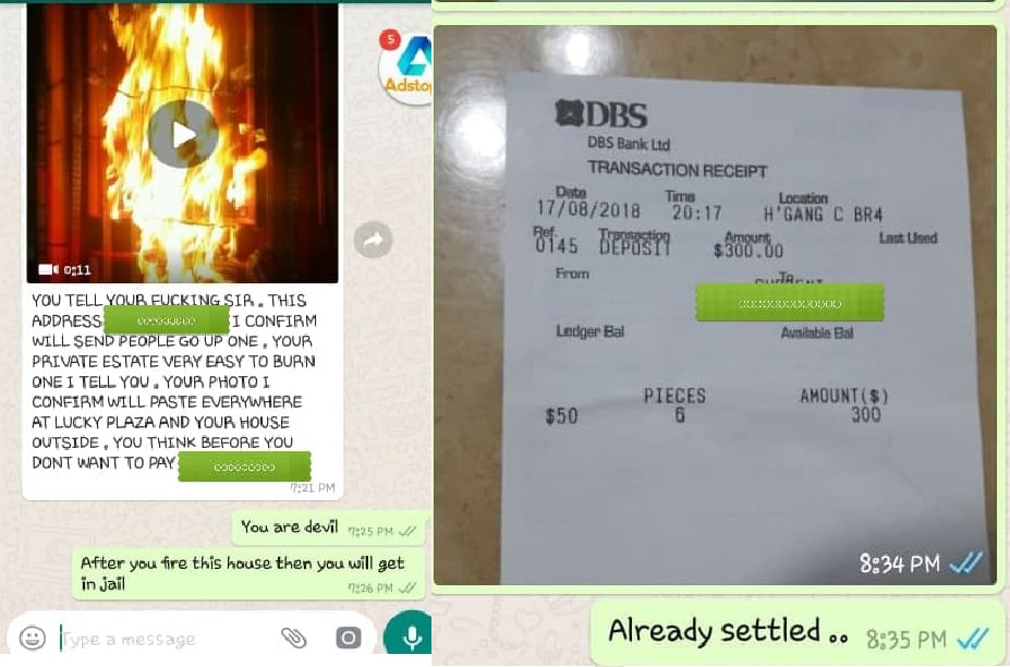 MAID SABO EMPLOYER BY GOING TO LOANSHARKS