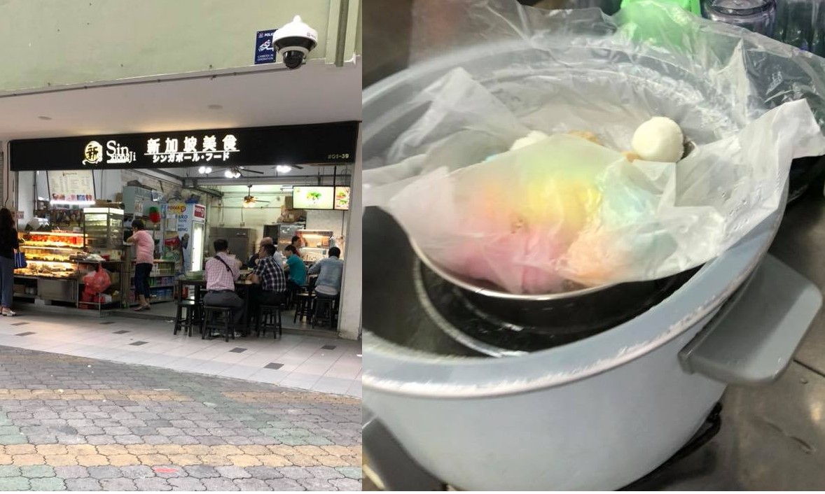 BEWARE! SHOP STEAM FOOD IN PLASTIC BAGS. POISON SIA!