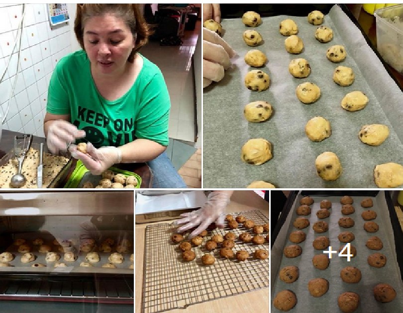 SHE BAKES COOKIE TO SUPPORT CANCER STRICKEN HUSBAND