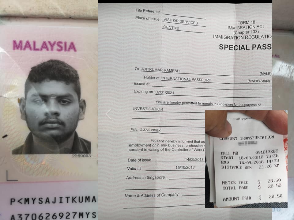 MALAYSIAN GUY TOOK TAXI BUT NO MONEY TO PAY