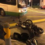 RIDER DIED AFTER ACCIDENT WITH BUS @ PASIR PANJANG RD 2