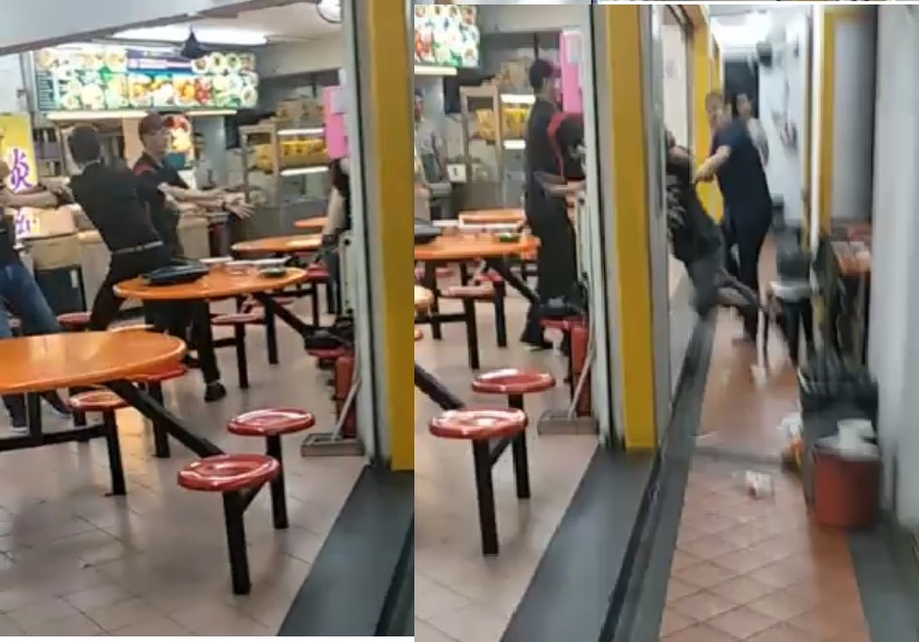 MAN WANTS TO ACT GANGSTER AT BOAT QUAY COFFEE SHOP