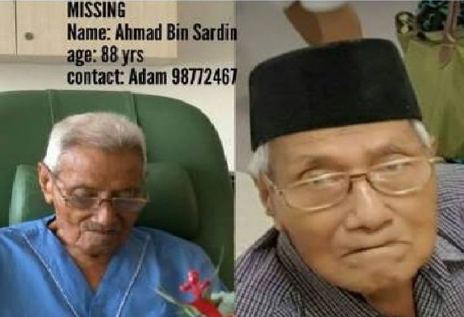 GRANDFATHER MISSING. PLEASE HELP SHARE!