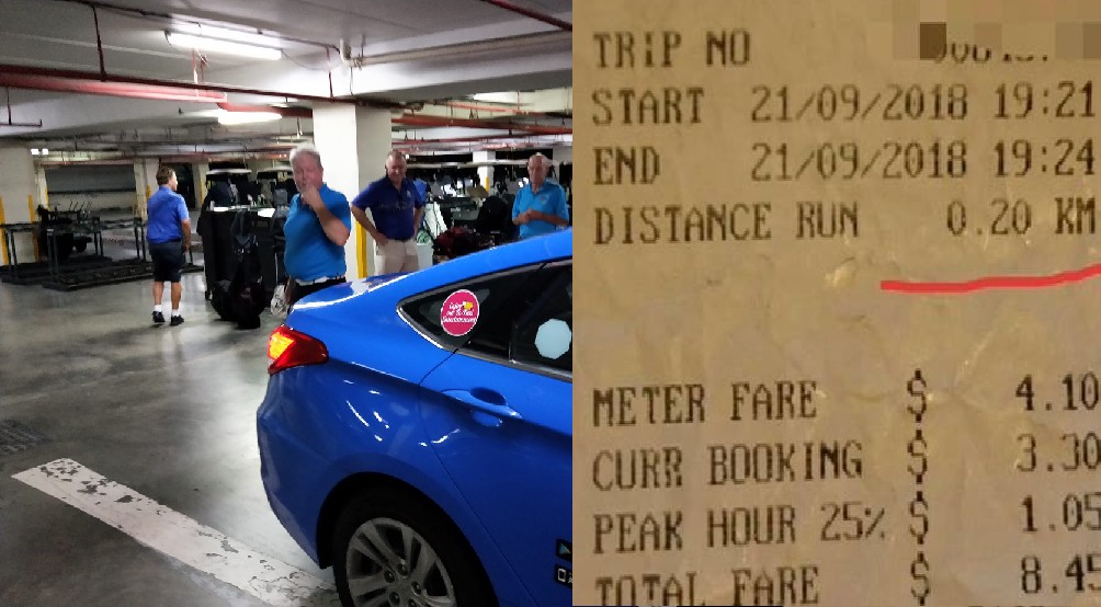 CABBY FELT ABUSED BY FT GOLFERS!